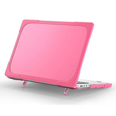 TPU + PC Two Color Laptop Protective Case For MacBook Pro 14.2 inch A2442 2021(Rose Red)