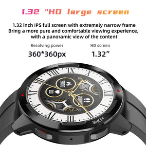 MT13 1.32 inch TFT Screen Smart Watch, Support Bluetooth Call & Alipay(Silver)