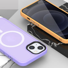 For iPhone 12 Magsafe Magnetic Phone Case(Light Purple)