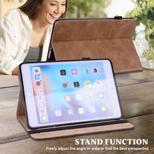 Solid Color Embossed Striped Smart Leather Case For iPad 10.2 2019 / Pro 10.5 inch(Brown)