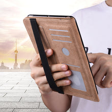 Solid Color Embossed Striped Smart Leather Case For iPad Air 2022 / Air 2020 10.9(Green)