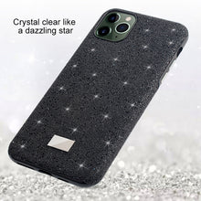 For iPhone 11 Pro Mutural TPU + PC + Diamond Cloth Protective Case(Grey)