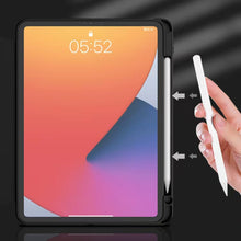 For iPad 10.2 2021 / 2020 / 2019 Mutural Jianshang Series Tablet Leather Smart Case(Black)