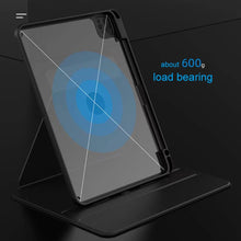 Mutural Jianshang Series Tablet Leather Smart Case For iPad Air 2022 / 2020 10.9 / Pro 11(Black)