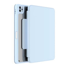 For iPad Pro 12.9 2022 / 2021 / 2020 / 2018 Mutural Jianshang Series Tablet Leather Smart Case(Sky Blue)