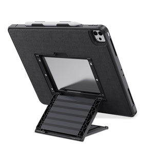 For iPad mini 6 Suspension Stand Tablet Case(Black)