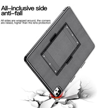 For iPad 10.2 2021 / 2019 Suspension Stand Tablet Case(Black)