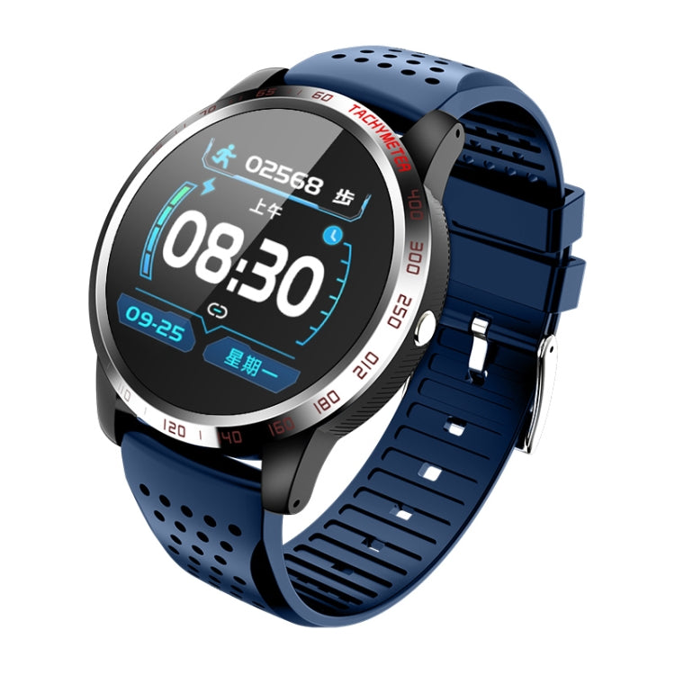W3 1.3 inch Screen TPU Watch Band Smart Health Watch, Support Dynamic Heart Rate, HRV Health Index, ECG Monitoring, Blood Pressure(Blue)