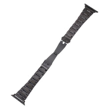 Small Waist Quick Release Watch Band For Apple Watch Ultra 49mm / Series 8&7 45mm / SE 2&6&SE&5&4 44mm / 3&2&1 42mm(Black)