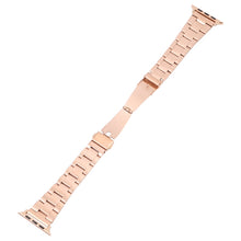 Small Waist Quick Release Watch Band For Apple Watch Ultra 49mm / Series 8&7 45mm / SE 2&6&SE&5&4 44mm / 3&2&1 42mm(Rose Gold)