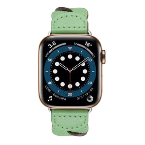 Weave Watch Band For Apple Watch Series 8&7 41mm / SE 2&6&SE&5&4 40mm / 3&2&1 38mm(Green)