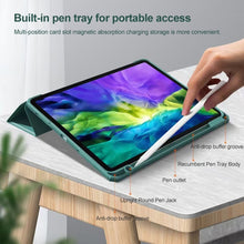 For iPad 10.2 2021 / 2020 / 2019 Mutural Pinyue Series Smart Leather Tablet Case(Sky Blue)