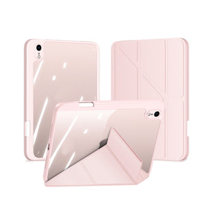 For iPad mini 6 DUX DUCIS Magi Series Shockproof Tablet Case For iPad mini (2021)/mini 6(Pink)