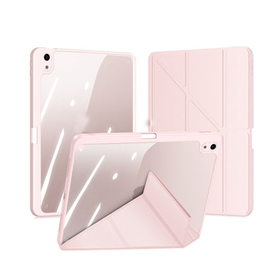 For iPad Air 2020/Air 2022 DUX DUCIS Magi Series Shockproof Tablet Case(Pink)