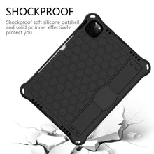 For iPad 10th Gen 10.9 2022 Honeycomb Design EVA + PC Anti Falling Tablet Protective Case(Black)