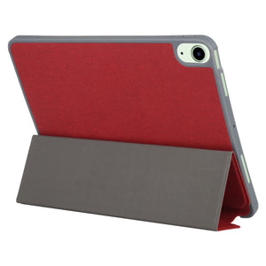 For iPad 10th Gen 10.9 2022 Mutural YASHI Series Tablet Leather Smart Case(Red)