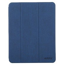 For iPad 10th Gen 10.9 2022 Mutural YASHI Series Tablet Leather Smart Case(Blue)