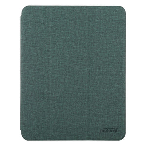 For iPad 10th Gen 10.9 2022 Mutural YASHI Series Tablet Leather Smart Case(Green)