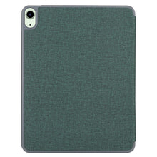 For iPad 10th Gen 10.9 2022 Mutural YASHI Series Tablet Leather Smart Case(Green)