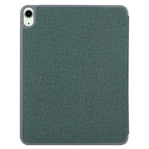 For iPad 10th Gen 10.9 2022 Mutural YASHI Series Tablet Leather Smart Case(Green)