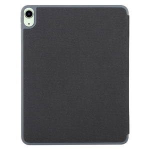 For iPad 10th Gen 10.9 2022 Mutural YASHI Series Tablet Leather Smart Case(Black)