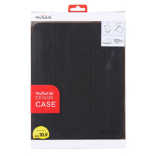 For iPad 10th Gen 10.9 2022 Mutural YASHI Series Tablet Leather Smart Case(Black)