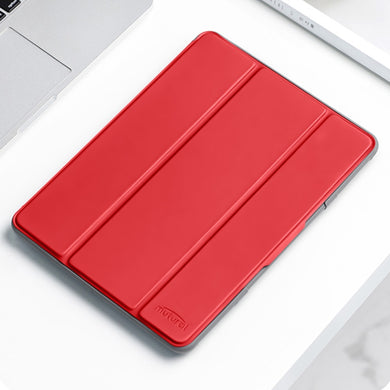 For iPad 10th Gen 10.9 2022 Mutural PC + TPU Shockproof Leather Tablet Case(Red)