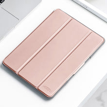 For iPad 10th Gen 10.9 2022 Mutural PC + TPU Shockproof Leather Tablet Case(Rose Gold)