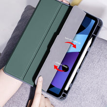 For iPad 10th Gen 10.9 2022 Mutural PC + TPU Shockproof Leather Tablet Case(Black)