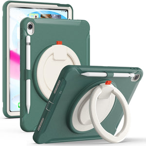 For iPad 10th Gen 10.9 2022 Shockproof TPU + PC Protective Tablet Case(Emmerald Green)