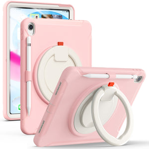 For iPad 10th Gen 10.9 2022 Shockproof TPU + PC Protective Tablet Case(Cherry Blossoms Pink)