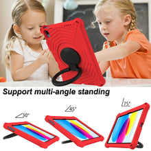 For iPad 10th Gen 10.9 2022 Spider King Silicone Protective Tablet Case(Red)