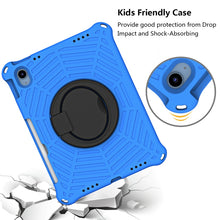 For iPad 10th Gen 10.9 2022 Spider King Silicone Protective Tablet Case(Blue)