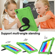 For iPad 10th Gen 10.9 2022 Spider King Silicone Protective Tablet Case(Green)