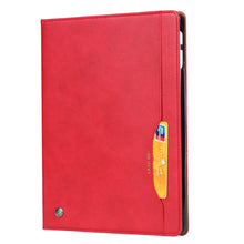 For iPad 10th Gen 10.9 2022 Knead Skin Texture Flip Leather Smart Tablet Case(Red)