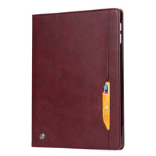 For iPad 10th Gen 10.9 2022 Knead Skin Texture Flip Leather Smart Tablet Case(Wine Red)