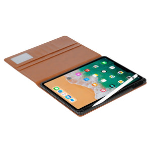 For iPad 10th Gen 10.9 2022 Knead Skin Texture Flip Leather Smart Tablet Case(Brown)