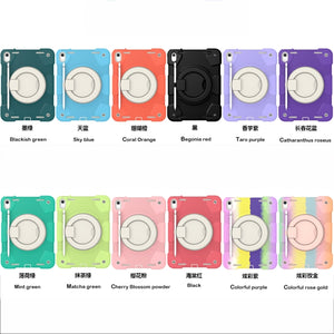 For iPad 10th Gen 10.9 2022 360 Rotation PC+Silicone Tablet Case(Sky Blue)