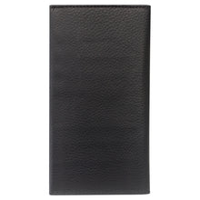 For iPhone XS Max QIALINO Nappa Texture Top-grain Leather Horizontal Flip Wallet Case with Card Slots(Black)