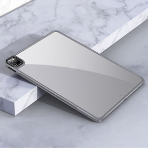 For iPad Pro 12.9 2022 / 2021 / 2020TPU + PC Anti-fall Transparent Protective Tablet Case(Gray)