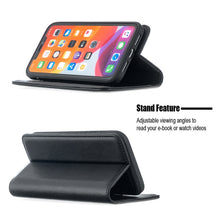 For iPhone 11 2 in 1 Detachable Magnetic Horizontal Flip Genuine Leather Case with Holder & Card Slots & Wallet(Black)