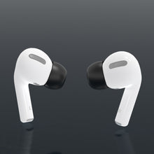 12 PCS Wireless Earphone Replaceable Silicone + Memory Foam Ear Cap Earplugs for AirPods Pro, with Storage Box(White + Grey)