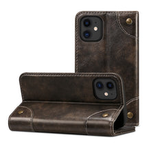 For iPhone 12 / 12 Pro Baroque Simple Horizontal Flip Leather Case with Holder & Card Slots & Wallet(Black)