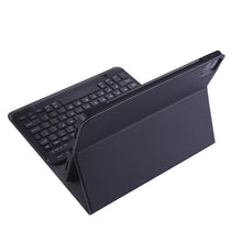 A098B TPU Detachable Ultra-thin Bluetooth Keyboard Tablet Case for iPad Air 4 10.9 inch (2020), with Stand & Pen Slot(Black)