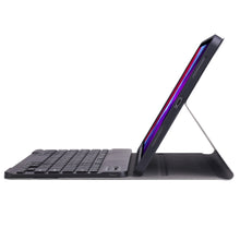 A098B TPU Detachable Ultra-thin Bluetooth Keyboard Tablet Case for iPad Air 4 10.9 inch (2020), with Stand & Pen Slot(Black)