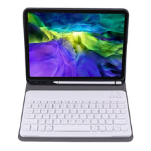 A098B TPU Detachable Ultra-thin Bluetooth Keyboard Tablet Case for iPad Air 4 10.9 inch (2020), with Stand & Pen Slot(Gold)