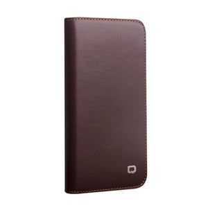 For iPhone 12 mini QIALINO Business Horizontal Flip Leather Case with Holder & Card Slots & Wallet (Brown)