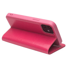 For iPhone 12 mini QIALINO Horizontal Flip Leather Case with Holder & Card Slots & Wallet (Rose Red)