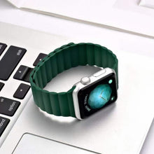 Magnetic Loop Watch Band For Apple Watch Series 7 45mm / 6 & SE & 5 & 4 44mm / 3 & 2 & 1 42mm(Green)