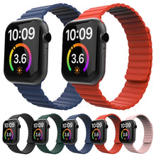 Magnetic Loop Watch Band For Apple Watch Ultra 49mm / Series 8&7 45mm / SE 2&6&SE&5&4 44mm / 3&2&1 42mm